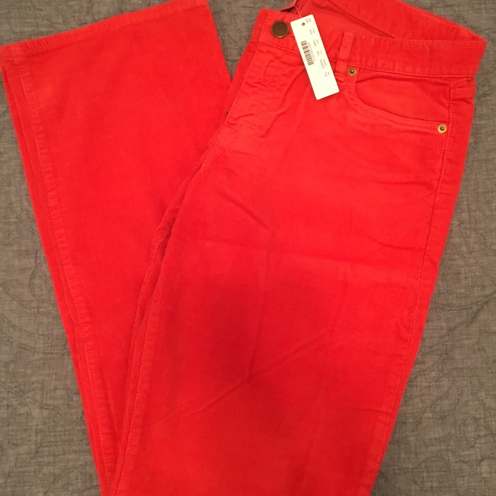 NWT JCrew Favorite Fit Cords